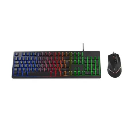  Combo Teclado y mouse Usb Español Xtech XTK-530S 85.59322 Combo Teclado y mouse Usb Español Xtech XTK-530S  Combo ergonómico pa
