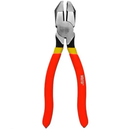  Alicates Universal 9" Profesional UsoRudo Electricista Wolfox WF0829 18.644068 Alicates Universal 9" Profesional UsoRudo Electr