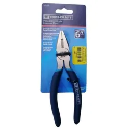 Alicates Universal 6" Mvinil Electricista Toolcraft TC4228 ToolCraft-Alicates Universal 6" Mvinil Electricista Toolcraft TC4228 
