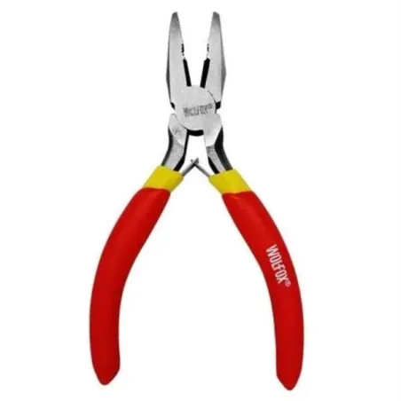  Alicates Universal 4-1/2" Mvinil Electricista Wolfox WF0110 6.271186 Alicates Universal 4-1/2" Mvinil Electricista Wolfox WF011