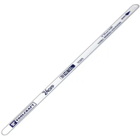  Hoja de Sierra 12" 24Dpp Segueta Bimetalica 2Piezas Toolcraft TC1980 6.271186 Hoja de Sierra 12" 24Dpp Segueta Bimetalica 2Piez