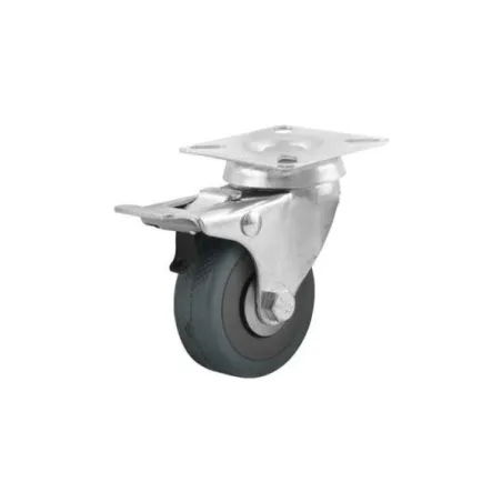  Garruchas Rueda 50mm 35kg PVC PMovil ConFreno Toolcraft TC5032 5.59322 Garruchas Rueda 50mm 35kg PVC PMovil ConFreno Toolcraft 