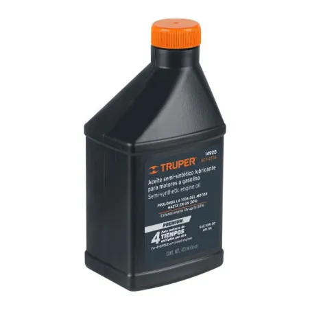  Aceite Semi Sintetico 0.5L SAE 10W-30 Para motor 4 Tiempos Generadores Motos Cuatrimotos, ACT-4T-16 14928 Truper 10.508475 Acei