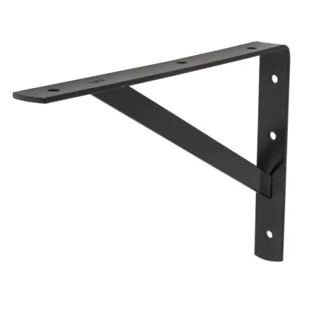 Mensula Reforzada 8x12" Negra E4mm Toolcraft TC5721 ToolCraft-Mensula Reforzada 8x12" Negra E4mm Toolcraft TC5721 Fabricado en a