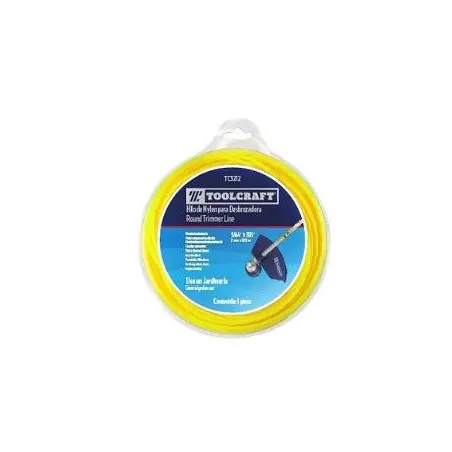  Hilo Nylon 2mm 120m Tcruceta Dona para Desbrozadora Toolcraft TC3212 22.033898 Hilo Nylon 2mm 120m Tcruceta Dona para Desbrozad