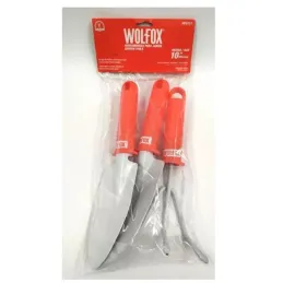 Juego de Herramientas 3Piezas para Jardin Wolfox WF5111 WolFox-Juego de Herramientas 3Piezas para Jardin Wolfox WF5111 Juego De 