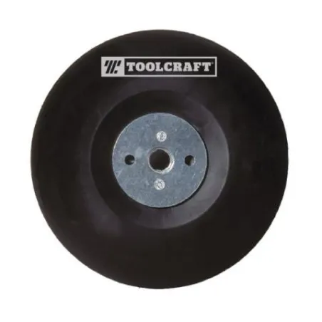 Respaldo Plato Disco Lija 7" Rosca M14 Toolcraft TC5244 ToolCraft-Respaldo Plato Disco Lija 7" Rosca M14 Toolcraft TC5244 • Con 