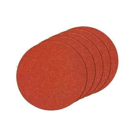 Disco de Lija 7" G80 5U Respaldo Fibra Toolcraft TC5256 ToolCraft-Disco de Lija 7" G80 5U Respaldo Fibra Toolcraft TC5256 -TC525