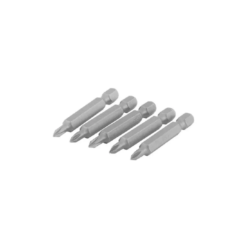 Puntas Philips N0 L2" 5Piezas AceroS2 M1/4 Toolcraft TC1243