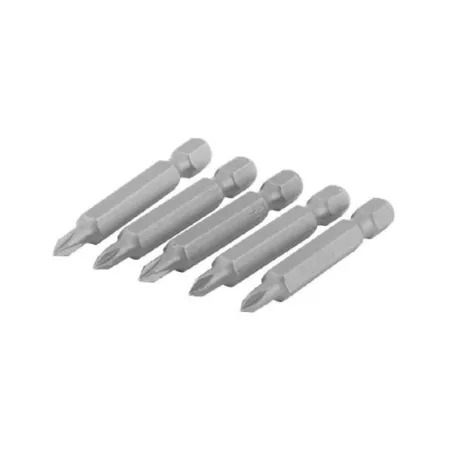 Puntas Philips N0 L2" 5Piezas AceroS2 M1/4 Toolcraft TC1243