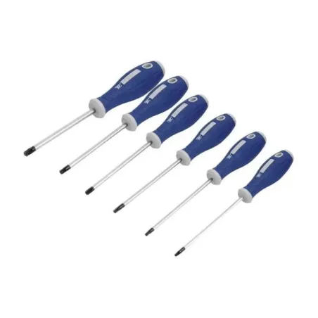  Juegos Desarmadores Torx 6 Piezas Toolcraft TC1425 22.881356 Juegos Desarmadores Torx 6 Piezas Toolcraft TC1425 T-10, T-15, T-2