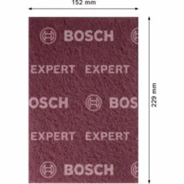Paño Abrasivo N880 Guinda Muy Fino 152x229mm Manta Mate Very Fine ALOx Expert Bosch 2608901215 Bosch-Paño Abrasivo N880 Guinda M