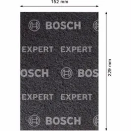 Paño Abrasivo N880 Negro Medio Brilllo 152x229mm Manta Lijado Medio Expert Bosch 2608901213 Bosch-Paño Abrasivo N880 Negro Medio