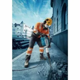 Cincel Punta 22mm x400mm Autoafilable Hex para Martillo Demoledor Bosch 2608690188 Bosch-Cincel Punta 22mm x400mm Autoafilable H