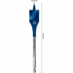 Brocas Mecha Plana 22mm x152mm Expert Madera Bosch 2608900320 Bosch-Brocas Mecha Plana 22mm x152mm Expert Madera Bosch 260890032