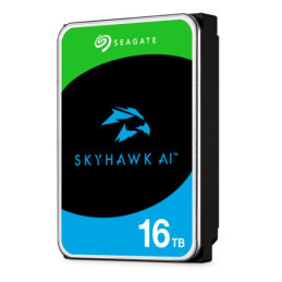 Disco duro Seagate SkyHawk AI, ST16000VE002, 16TB, SATA 6Gb/s, 256MB Cache, 3.5"