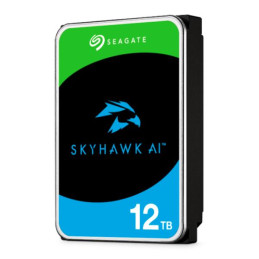 Disco duro Seagate SkyHawk AI, ST12000VE001, 12TB, SATA 6Gb/s, 256MB Cache, 3.5"