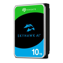Disco duro Seagate SkyHawk AI, ST10000VE001, 10TB, SATA 6Gb/s, 256MB Cache, 3.5"