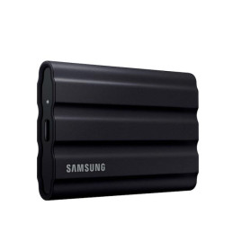 Unidad de estado solido externo SSD T7 Shield USB 3.2 Gen 2 (10Gbps) 4TB, Portatil, Negro