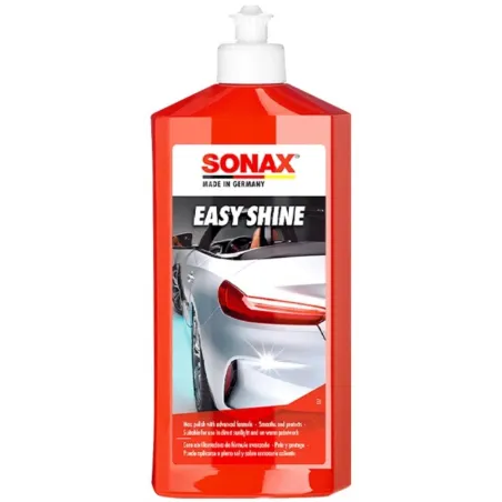  Cera Liquida Easy Shine 500ml Limpia Pule y Protege, para pintura nueva o renovada, 180200 SONAX 19.491525 Cera easy shine, Lim