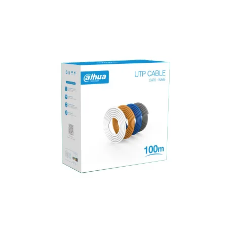  Cable UTP CAT6 100m Blanco Dahua DH-PFM920I-6U-C-100 180.508475 Cable UTP CAT6 100m Blanco Dahua DH-PFM920I-6U-C-100 &gt; 100 m