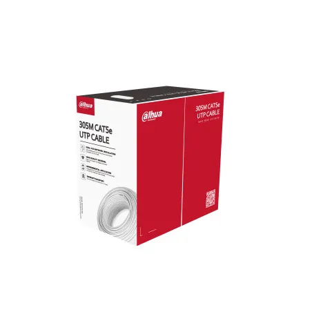  Cable UTP CAT5E 305M CAT5E UTP OFC PVC FLAME RETARDANT Blanco Dahua DH-PFM920I-5EUN 261.864407 Cable UTP CAT5E 305M CAT5E UTP O