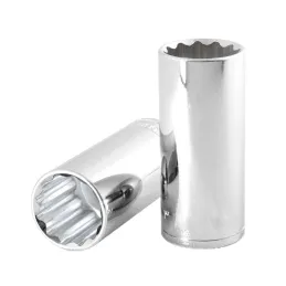  Dados 3/4" Tubulares Poligonales E1/2 12P Toolcraft TC3781 5 Dados 3/4" Tubulares Poligonales E1/2 12P Toolcraft TC3781
 TC3781