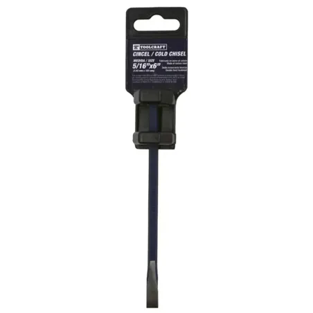  Cincel Plano 5/16" x6" Toolcraft TC1932 3.983051 Cincel Plano 5/16" x6" Toolcraft TC1932 Fabricado en acero al carbón. Doble tr