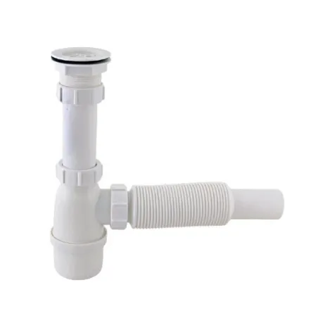 Trampa de Bote Flexible 1-1/2" Lavadero Fregadero con Contra Cespol Yarden YD0068 11.949153 Trampa de Bote Flexible 1-1/2" Lava