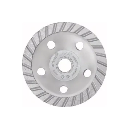  Copa Vaso Diamantado Experto Segmentado 100 x22.23mm Para concreto, Bosch 2608601778 59.322034 Copa Vaso Diamantado Experto Seg