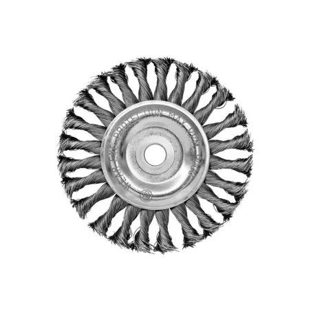 Cardas Circulares 6" Trenzado E5/8" Grueso Toolcraft TC1285 ToolCraft-Cardas Circulares 6" Trenzado E5/8" Grueso Toolcraft TC128