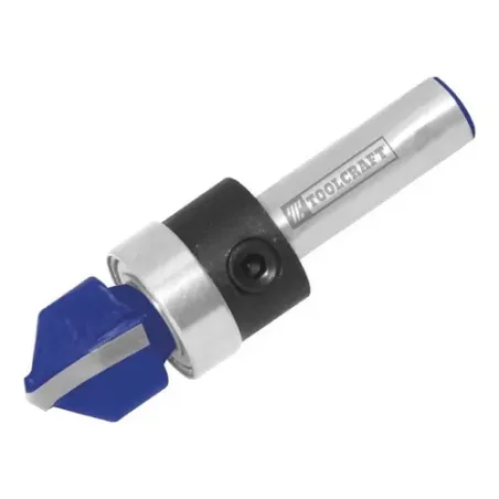  Fresa Media Caña con Balero 1/2" x7/32" Broca Router Toolcraft TC2412 6.355932 Fresa Media Caña con Balero 1/2" x7/32" Broca Ro