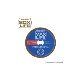 Disco de corte metal 1-1/2" Max Life EZ 506HP Dremel 2615E506HA Dremel-Disco de corte metal 1-1/2" Max Life EZ 506HP Dremel 2615