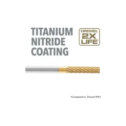 Fresa carburo tungsteno cilindrica 1/8" Broca Tallado Max Life 9901HP Dremel 26159901HA Dremel-Fresa carburo tungsteno cilindric