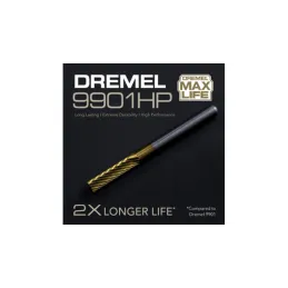 Fresa carburo tungsteno cilindrica 1/8" Broca Tallado Max Life 9901HP Dremel 26159901HA Dremel-Fresa carburo tungsteno cilindric