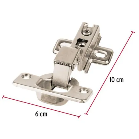 Bisagras Bidimensionales 110 Cobertura Interna 6x10cm 35mm 1Par Hermex 43159 Hermex-Bisagras Bidimensionales 110 Cobertura Inter