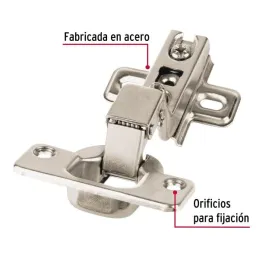 Bisagras Bidimensionales 110 Cobertura Interna 6x10cm 35mm 1Par Hermex 43159 Hermex-Bisagras Bidimensionales 110 Cobertura Inter
