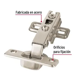 Bisagras Bidimensionales 110 Cobertura Media 6x10cm 35mm 1Par Hermex 43161 Hermex-Bisagras Bidimensionales 110 Cobertura Media 6