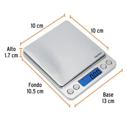  Balanzas Digital de Presicion 500g para Laboratorios Joyeria Truper 102316 25.423729 Balanzas Digital de Presicion 500g para La
