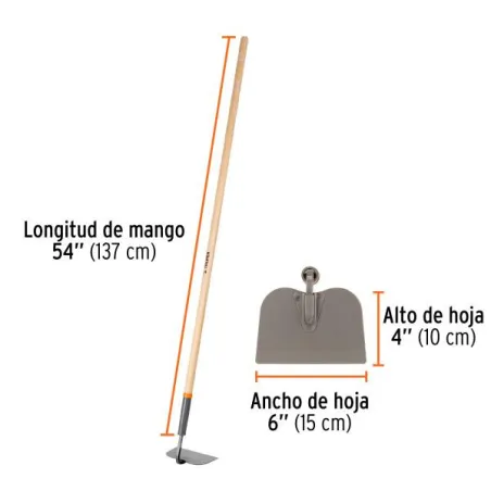  Azadon Jardinero Clasic con Collar Mango 54" Truper 10553 19.491525 Azadon Jardinero Clasic con Collar Mango 54" Truper 10553 I