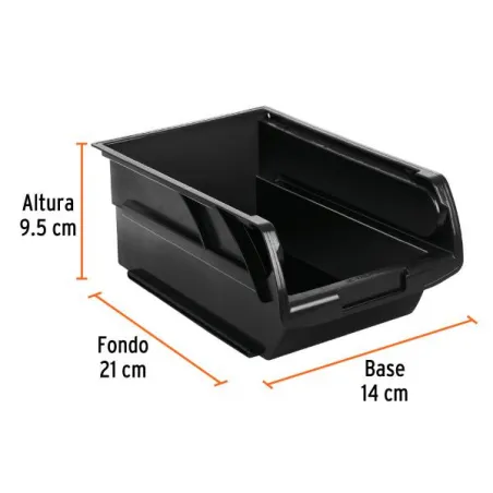  Gavetas Bandejas Apilables N2.5 21x14x9.5cm Polipropileno Truper 102436 3.559322 Gavetas Bandejas Apilables N2.5 21x14x9.5cm Po