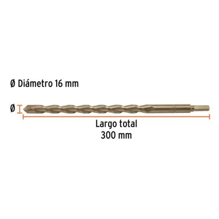  Brocas Concreto 16mm x300mm ZP3 Ctungsteno Truper 102354 10.338983 Brocas Concreto 16mm x300mm ZP3 Ctungsteno Truper 102354 Cue