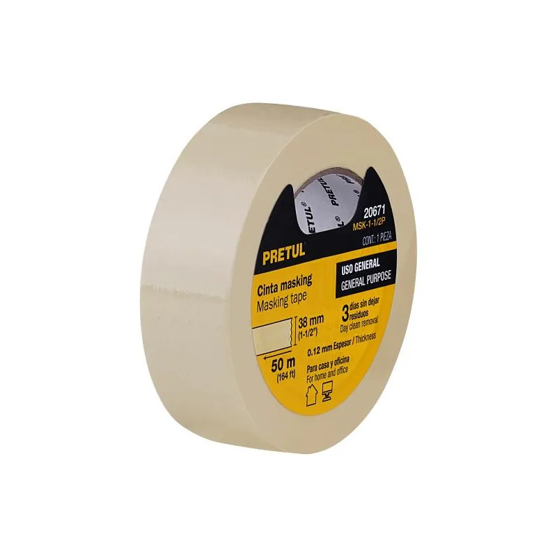 Cintas Masking Tape 36mm x50m Pretul 20671