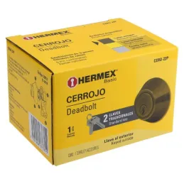Cerrojos Laton Antiguo Llave-LlAve Hermex 23612 Hermex-Cerrojos Laton Antiguo Llave-LlAve Hermex 23612 Cerrojo con llave al exte