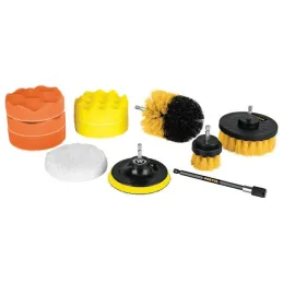  Juego 11 accesorios de limpieza y pulido para taladro Pretul 27190 44.915254 Juego 11 accesorios de limpieza y pulido para tala