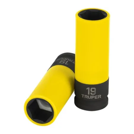  Dados 19mm E1/2 Impacto Tubulares Hexagonales Con Polipropileno Truper 100931 11.694915 Dados 19mm E1/2 Impacto Tubulares Hexag