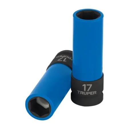  Dados 17mm E1/2 Impacto Tubulares Hexagonales Con Polipropileno Truper 100930 11.355932 Dados 17mm E1/2 Impacto Tubulares Hexag