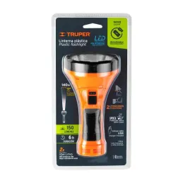 Linternas LED 150lm recargable AltaLuminosidad 140m Truper 16005 Truper-Linternas LED 150lm recargable AltaLuminosidad 140m Trup
