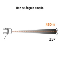Linternas LED 2000lm recargable AltaPotencia 450m Lampara Truper 102418 Truper-Linternas LED 2000lm recargable AltaPotencia 450m