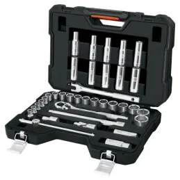 Juegos de Herramientas 36 Piezas MM E1/2 EP Truper 102249 Truper-Juegos de Herramientas 36 Piezas MM E1/2 EP Truper 102249 Dados